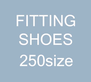 [250size]FITTING SHOES SALE
